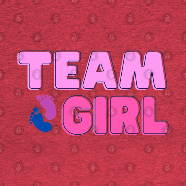 Team Girl, Baby Gender Reveal Party by LePetitShadow